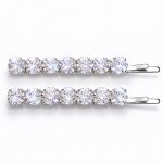 2734A Round Crystal Bobby Pins