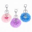 2824A Ballerina Keychain Pouf (Set of 3)