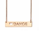 2772 Rose Gold Dance Necklace