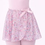 4461As Girls Assorted Mock Wrap with Ribbon Bow