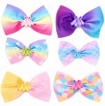 3947 Rainbow Bow w Ballet Shoes (Set of 6)