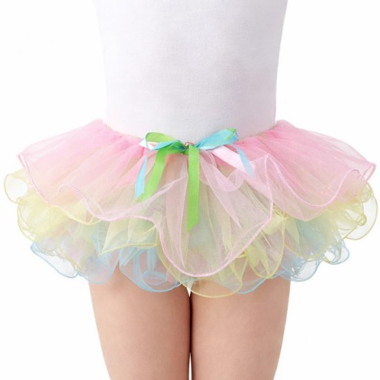 4411PG Petal Tutu (Pink/Green) - Click Image to Close