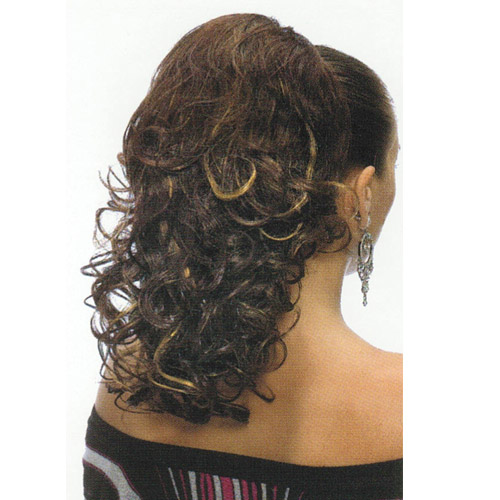 4125 Curly Synthetic Hair Fall - Click Image to Close