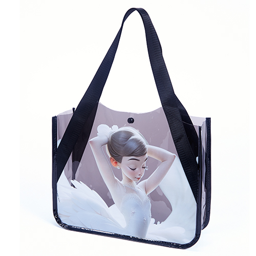 4907Bk Princess Ballerina Tote (Black) - Click Image to Close