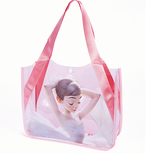 4907Pk Princess Ballerina Tote (Pink) - Click Image to Close