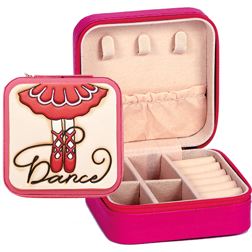 6007 Rosie Toes Traveling Jewelry Box - Click Image to Close