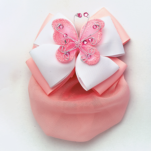 4004 Butterfly Bow w Snood - Click Image to Close