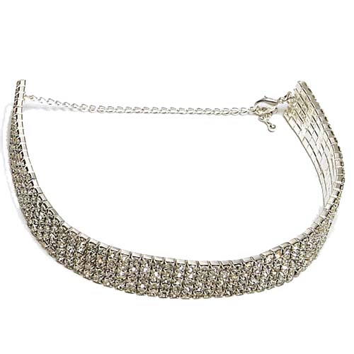 2794 5 Row Stretch Choker - Click Image to Close