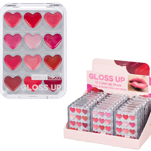 2537 Hearts Lip Palette (Set of 6) - Click Image to Close